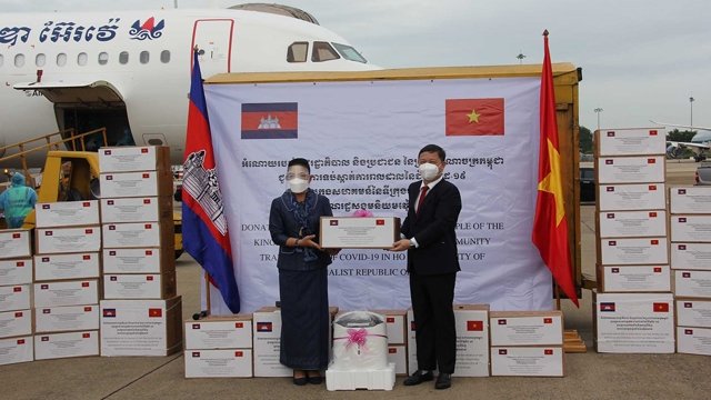 越南政府总理范明正向柬埔寨首相洪森致感谢信